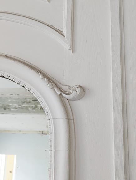 Louis XV style trumeau with large sunflower Louis XV style trumeau with large sunflower-4