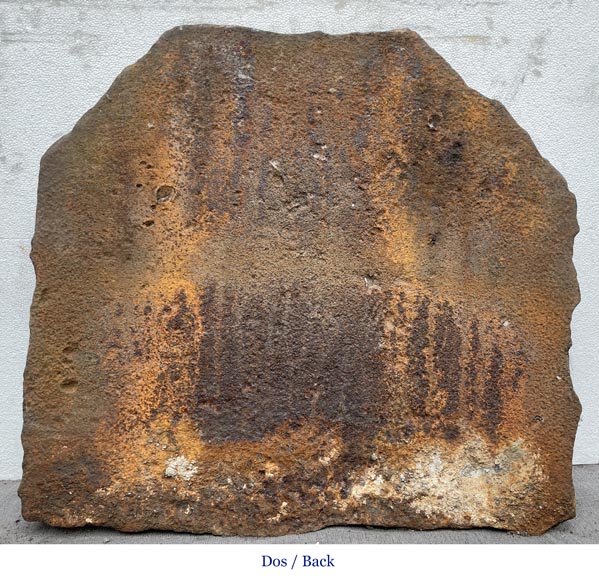 Fireback from the 16th century with the arms of Charles V Fireback from the 16th century with the arms of Charles V-7