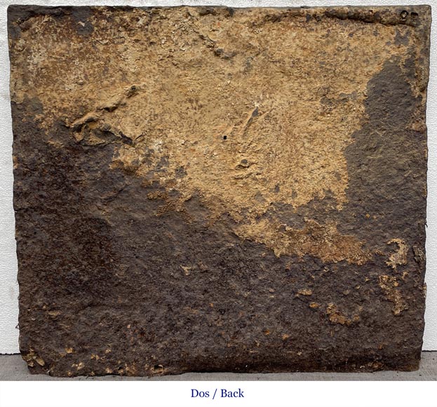 18th century fireback with a scene of conciliation 18th century fireback with a scene of conciliation-6