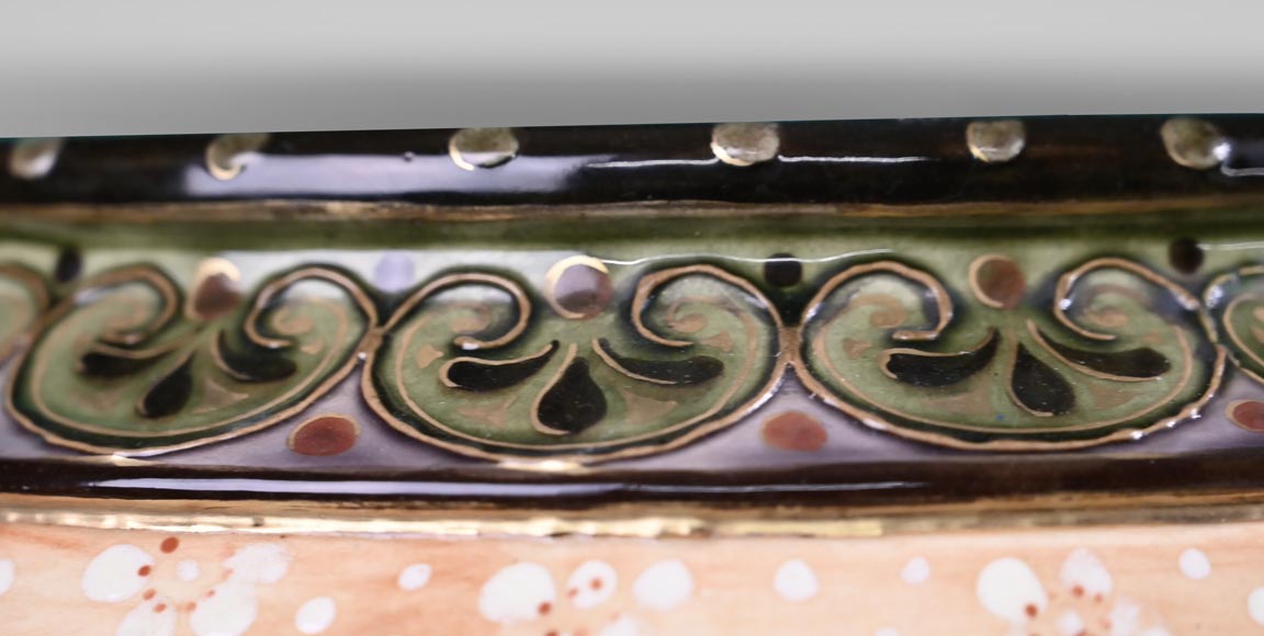 The Royal Macaw vase painted by Albert-Léon LEBARQUE and its original harness The Royal Macaw vase painted by Albert-Léon LEBARQUE and its original harness-6