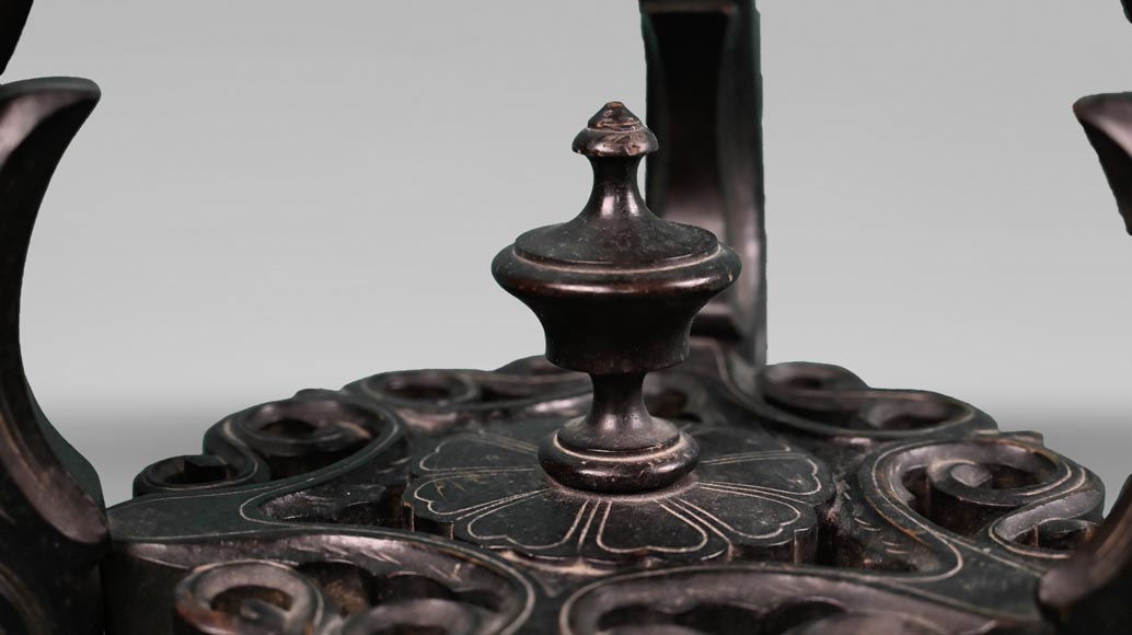 The Royal Macaw vase painted by Albert-Léon LEBARQUE and its original harness The Royal Macaw vase painted by Albert-Léon LEBARQUE and its original harness-14