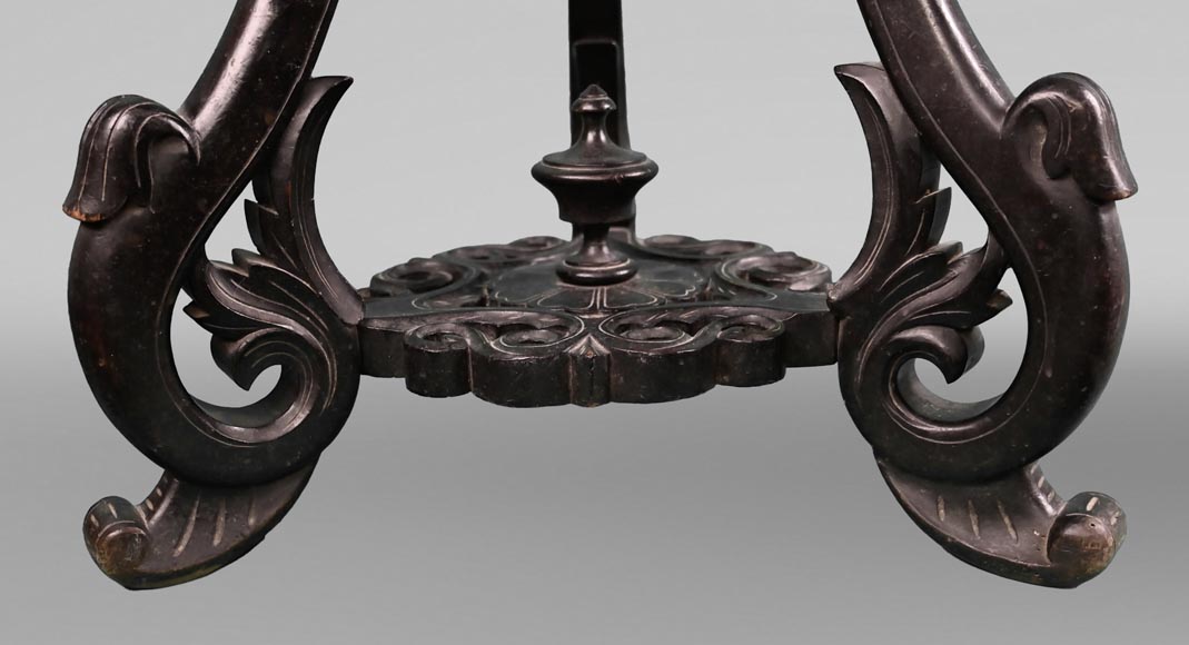 The Royal Macaw vase painted by Albert-Léon LEBARQUE and its original harness The Royal Macaw vase painted by Albert-Léon LEBARQUE and its original harness-15