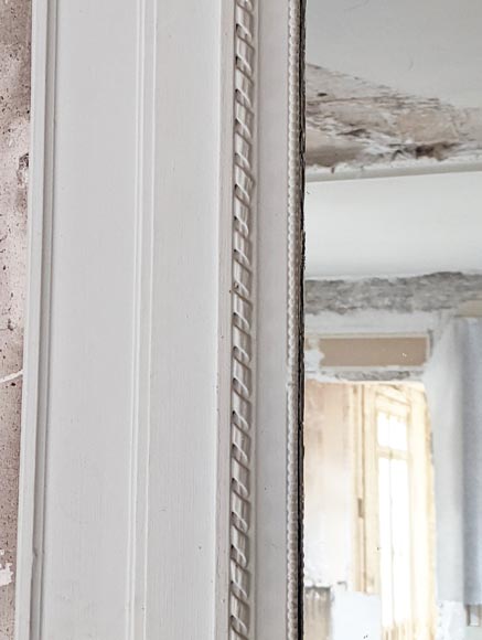 Louis XVI style trumeau with floral basket Louis XVI style trumeau with floral basket-3