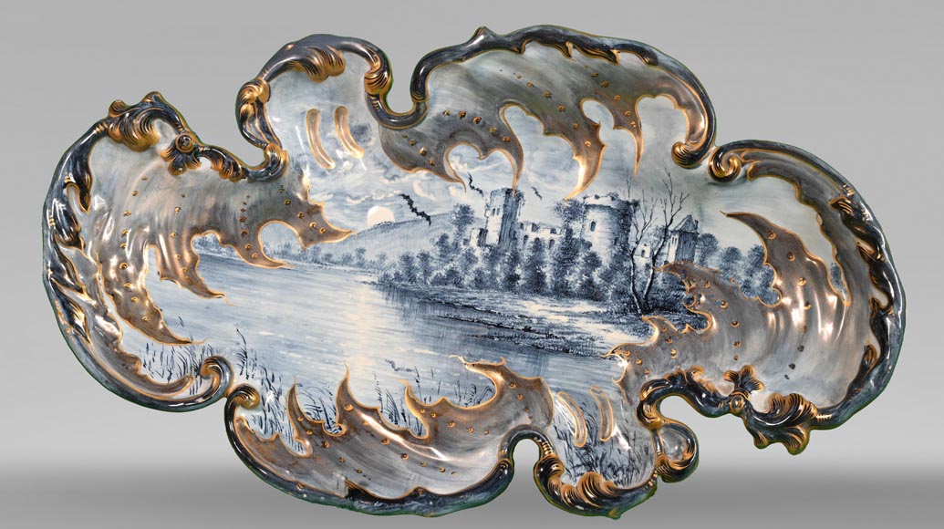 Nocturnal variation, a rare creation by Emile GALLÉ Nocturnal variation, a rare creation by Emile GALLÉ-0