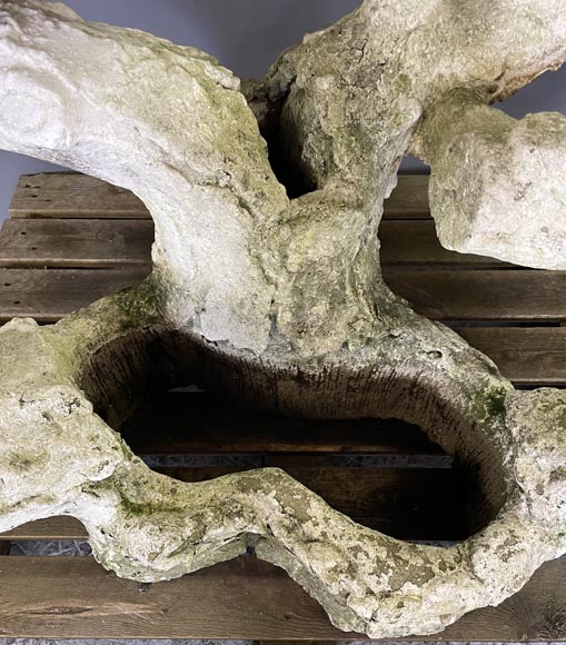 Concrete planter with plant forms Concrete planter with plant forms-6