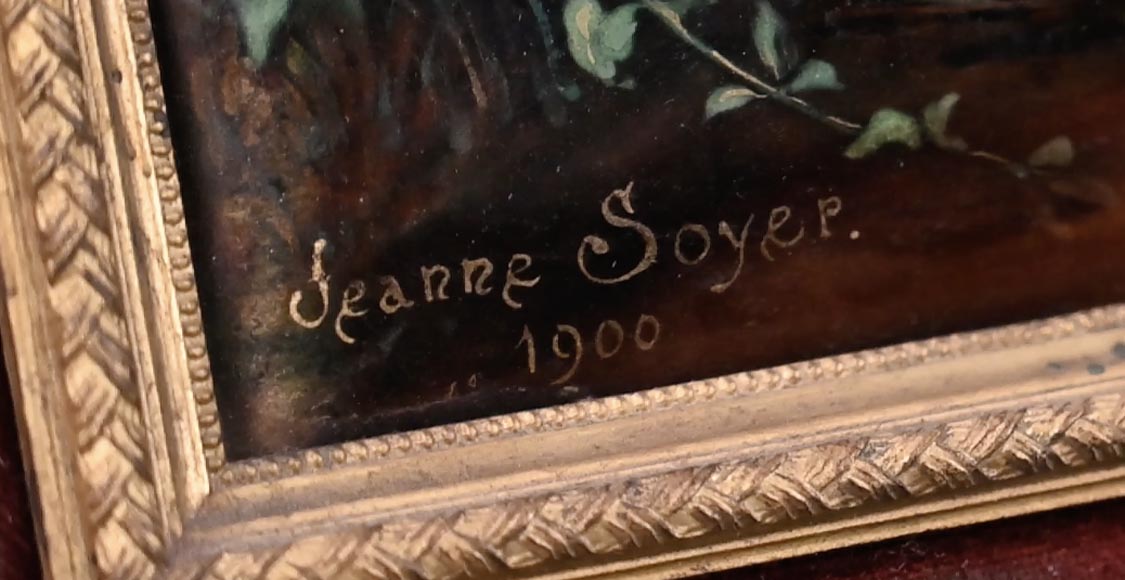 Jeanne LEMERLE-SOYER, Daphnis and Chloé, 1900 Jeanne LEMERLE-SOYER, Daphnis and Chloé, 1900-10