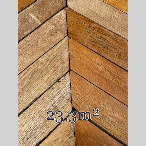Hungarian point oak parquet – 23,3 m²