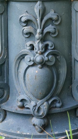 Floor lamp with putto, Val d'Osne cast iron Floor lamp with putto, Val d'Osne cast iron-13