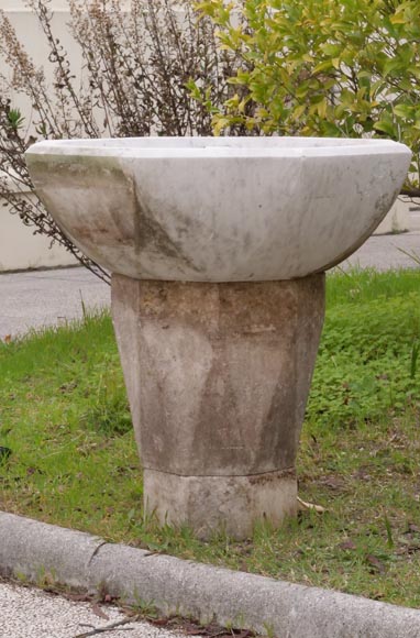 Modern style marble stoup Modern style marble stoup-2