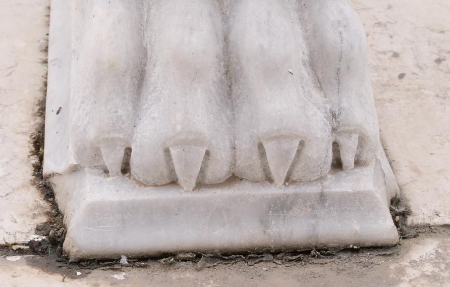 Table with neoclassical legs from the 19th century, later top Table with neoclassical legs from the 19th century, later top-10