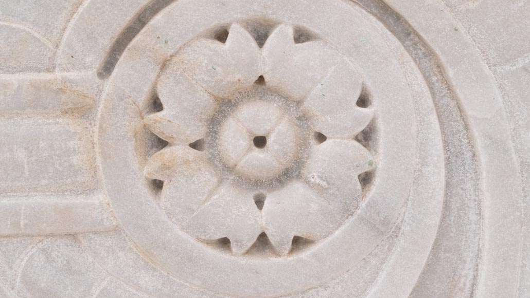 Table with neoclassical legs from the 19th century, later top Table with neoclassical legs from the 19th century, later top-12