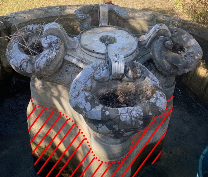 Fountain center model Fountain center model