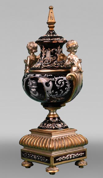 Paul SOYER, Renaissance-Style Clock Set, circa 1875 Paul SOYER, Renaissance-Style Clock Set, circa 1875-4