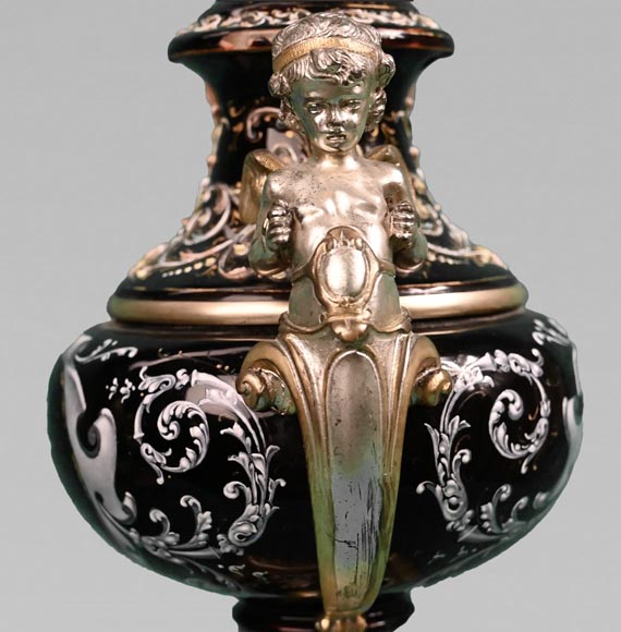 Paul SOYER, Renaissance-Style Clock Set, circa 1875 Paul SOYER, Renaissance-Style Clock Set, circa 1875-14