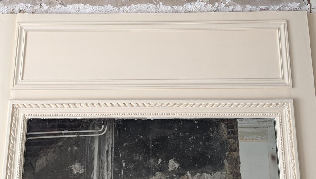 Louis XVI style trumeau with pearl decoration Louis XVI style trumeau with pearl decoration-1