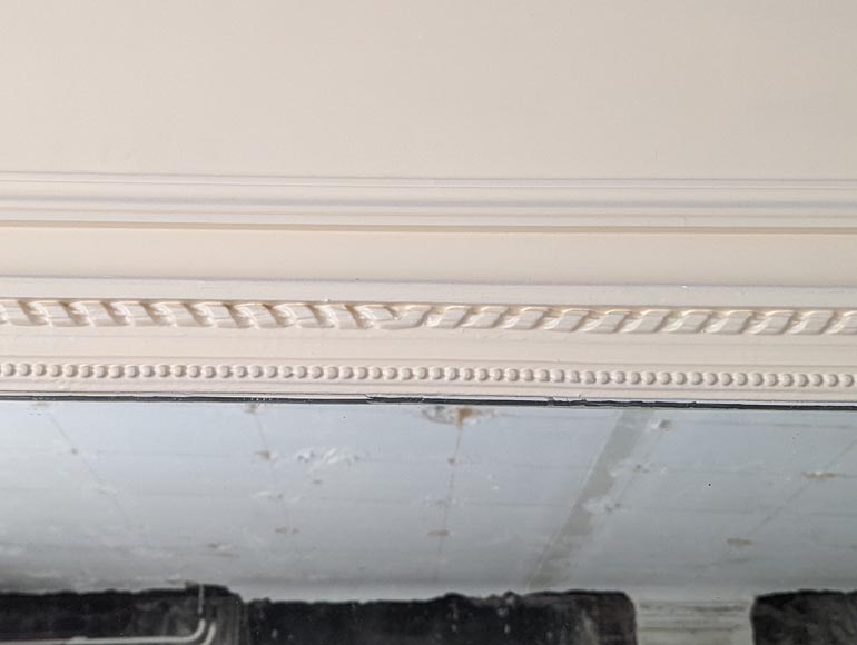 Louis XVI style trumeau with pearl decoration Louis XVI style trumeau with pearl decoration-2