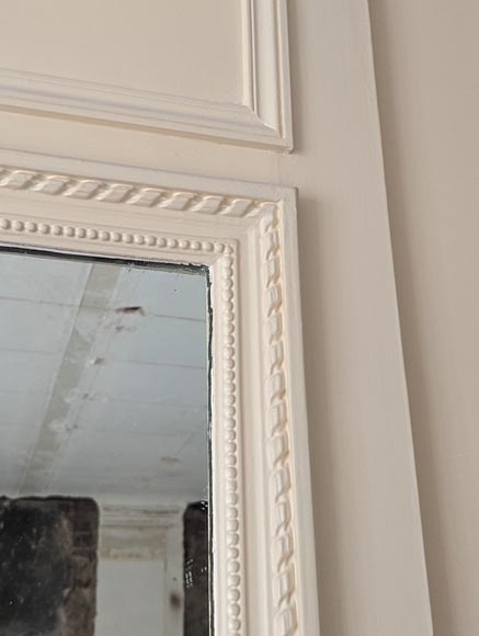 Louis XVI style trumeau with pearl decoration Louis XVI style trumeau with pearl decoration-3