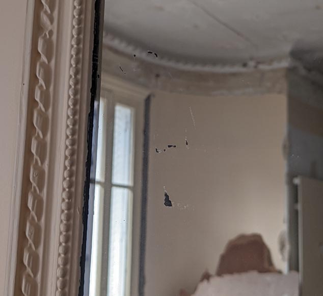 Louis XVI style trumeau with pearl decoration Louis XVI style trumeau with pearl decoration-5