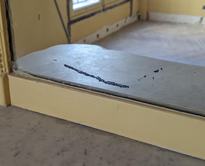 Louis XVI style trumeau decorated with a garland of flowers Louis XVI style trumeau decorated with a garland of flowers-7