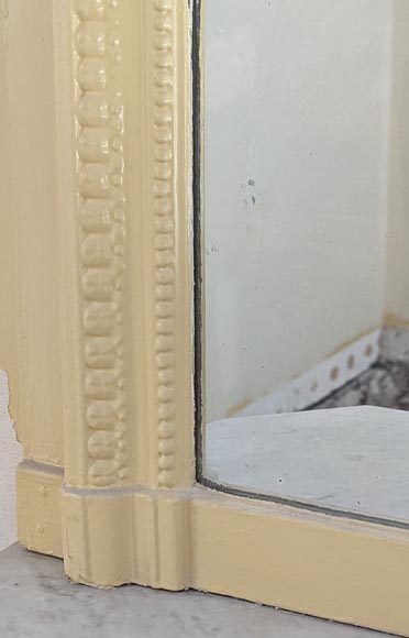 Louis XVI style trumeau with flower and Cupid's arrow decorations Louis XVI style trumeau with flower and Cupid's arrow decorations-5