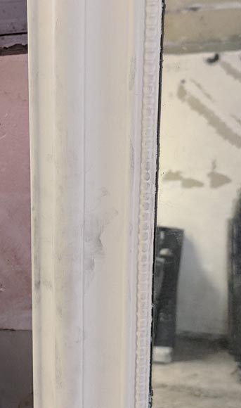 Small overmantel with pearl frieze Small overmantel with pearl frieze-3