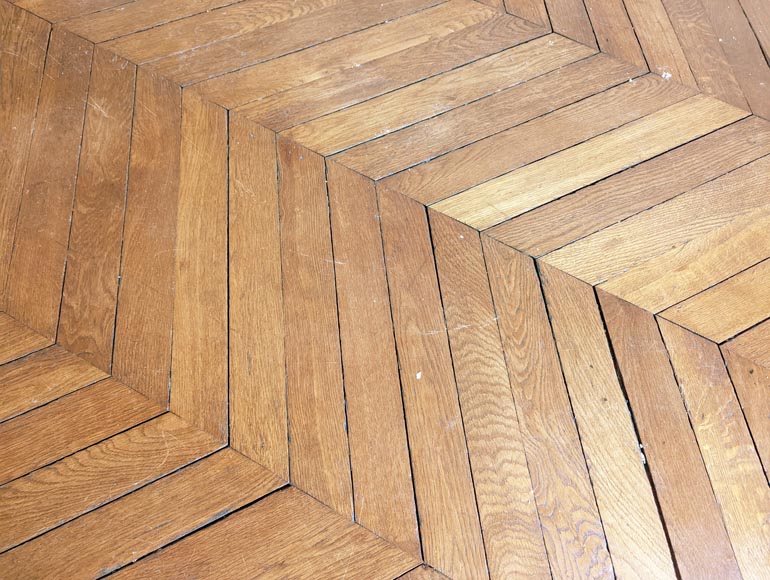 12 m² lot of oak herringbone parquet 12 m² lot of oak herringbone parquet-5