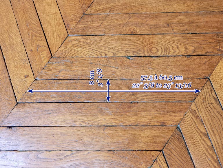 12 m² lot of oak herringbone parquet 12 m² lot of oak herringbone parquet-8