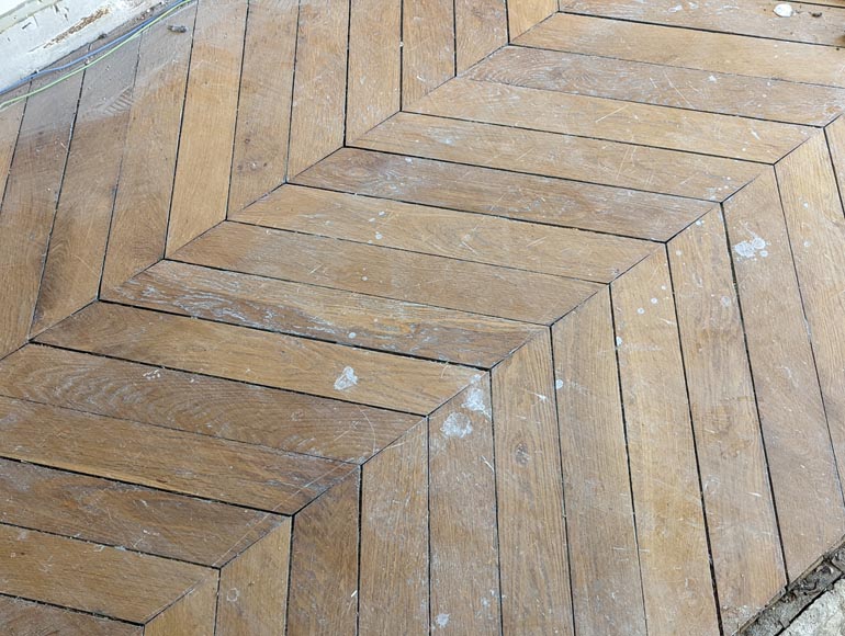 12 m² lot of Point de Hongrie parquet flooring 12 m² lot of Point de Hongrie parquet flooring-1