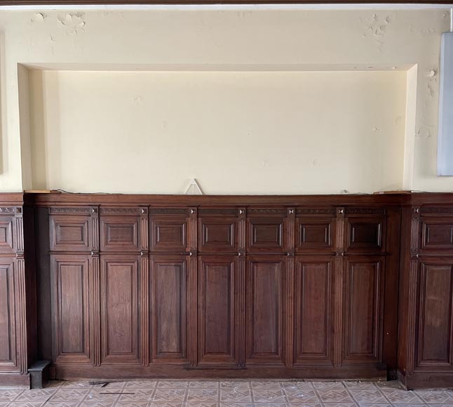 Piece of Napoleon III-style mahogany woodwork Piece of Napoleon III-style mahogany woodwork-12