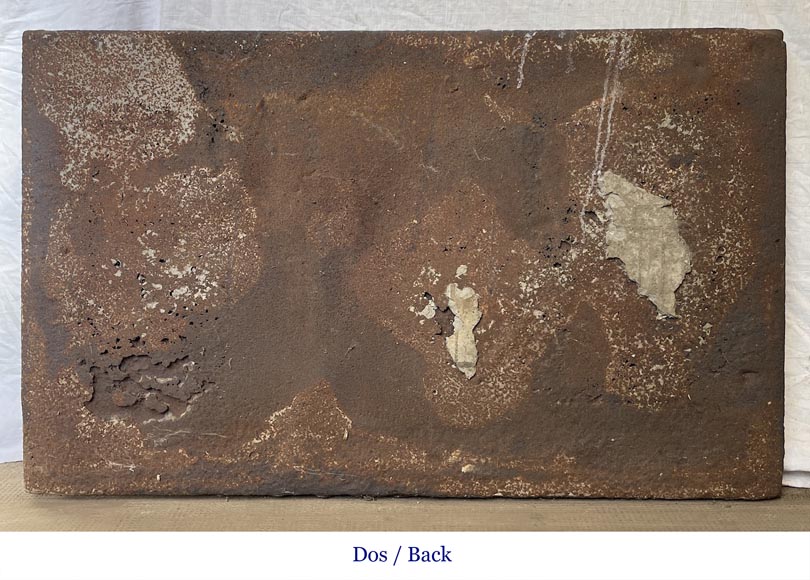 Large fireback with fleur-de-lys, dated 1772 Large fireback with fleur-de-lys, dated 1772-8