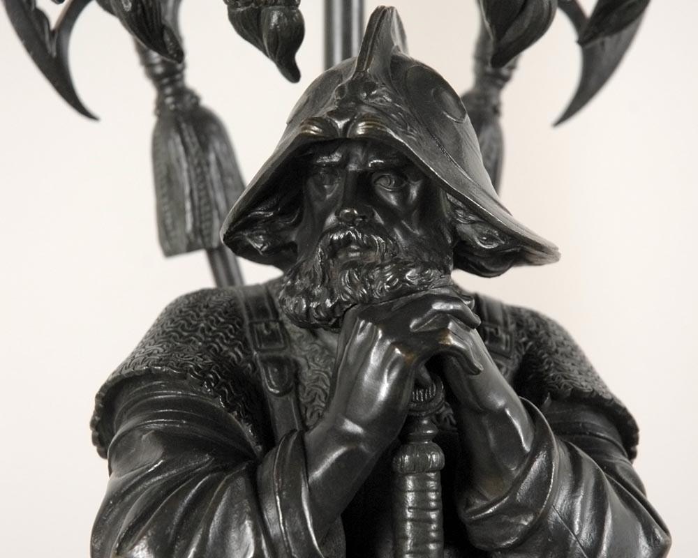 Jean-François GECHTER (1796-1844) (follower of) Pair of Candelabras in bronze Jean-François GECHTER (1796-1844) (follower of) Pair of Candelabras in bronze-3