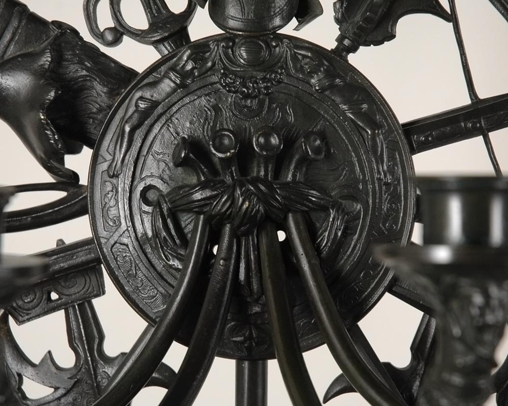 Jean-François GECHTER (1796-1844) (follower of) Pair of Candelabras in bronze Jean-François GECHTER (1796-1844) (follower of) Pair of Candelabras in bronze-7