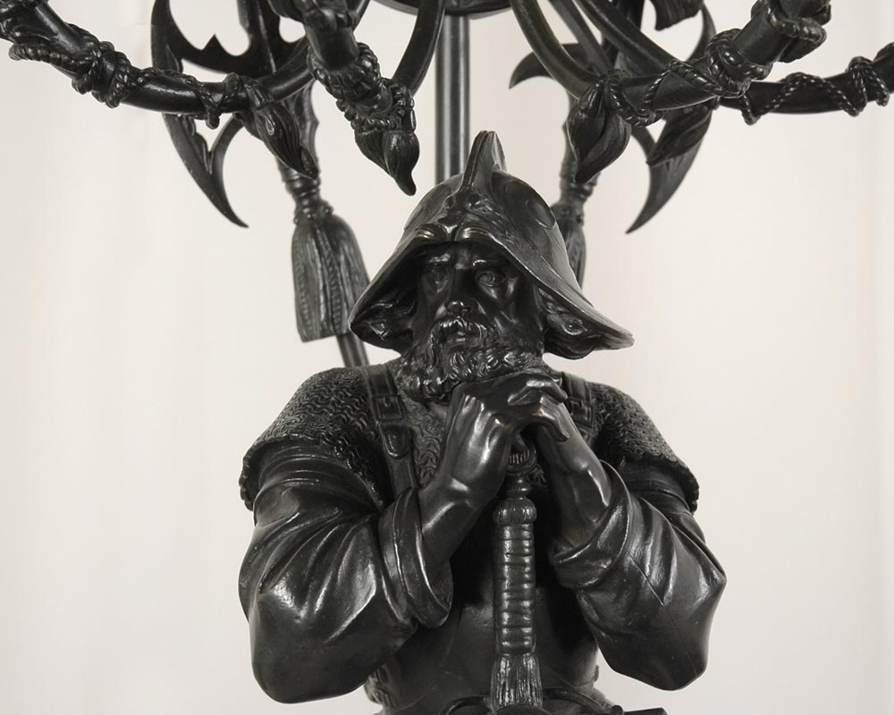 Jean-François GECHTER (1796-1844) (follower of) Pair of Candelabras in bronze Jean-François GECHTER (1796-1844) (follower of) Pair of Candelabras in bronze-11