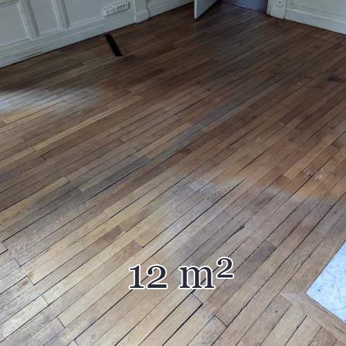 Lot of 12 m² linear parquet