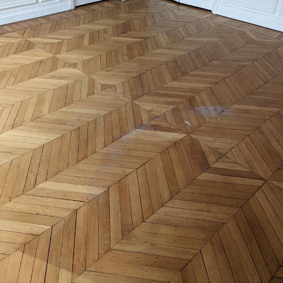 12 m² lot of herringbone parquet flooring 12 m² lot of herringbone parquet flooring-0