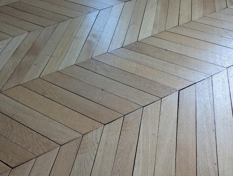 12 m² lot of herringbone parquet flooring 12 m² lot of herringbone parquet flooring-5