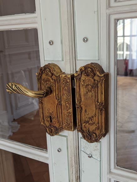 Large double glass doors Large double glass doors-3