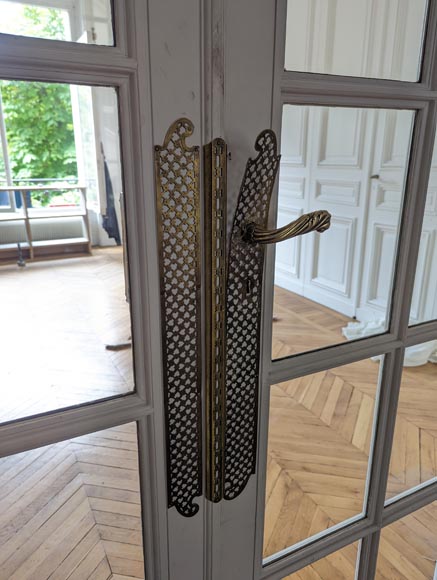 Large double glass doors Large double glass doors-7