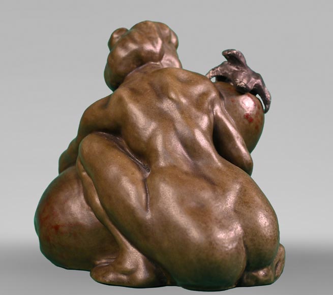 François-Rupert CARABIN, Woman with a Gourd, circa 1900 François-Rupert CARABIN, Woman with a Gourd, circa 1900-1