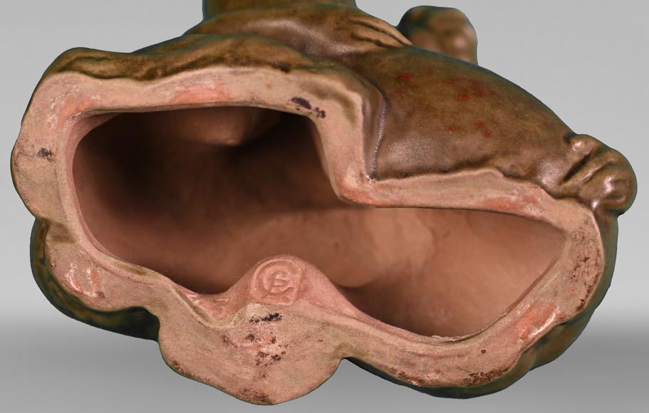 François-Rupert CARABIN, Woman with a Gourd, circa 1900 François-Rupert CARABIN, Woman with a Gourd, circa 1900-3