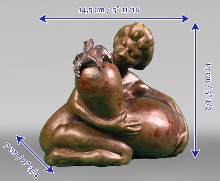 François-Rupert CARABIN, Woman with a Gourd, circa 1900 François-Rupert CARABIN, Woman with a Gourd, circa 1900-4