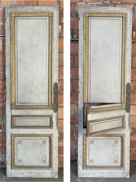 René Gaillard (architect), Aimé Octobre (sculptor), Regency-Style Painted and Gilded Woodwork, 1919 René Gaillard (architect), Aimé Octobre (sculptor), Regency-Style Painted and Gilded Woodwork, 1919-3