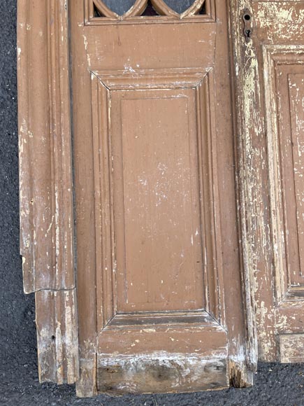 Pair of Triple Doors with Glazed Frame – Circa 1900 Pair of Triple Doors with Glazed Frame – Circa 1900-8