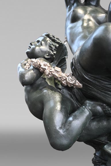 Mathurin Moreau for the Val d’Osne foundry, The Flower Fairy, late 19th century Mathurin Moreau for the Val d’Osne foundry, The Flower Fairy, late 19th century-1