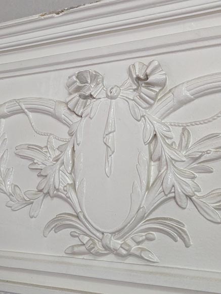 Louis XVI style trumeau decorated with an arch Louis XVI style trumeau decorated with an arch-2