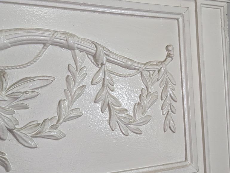 Louis XVI style trumeau decorated with an arch Louis XVI style trumeau decorated with an arch-3