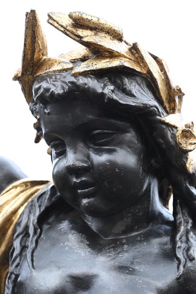 Mathurin Moreau for the Val d’Osne Foundry, The Four Elements, between 1849 and 1879 Mathurin Moreau for the Val d’Osne Foundry, The Four Elements, between 1849 and 1879-12