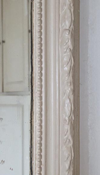 Louis XVI style trumeau decorated with a double laurel wreath Louis XVI style trumeau decorated with a double laurel wreath-5