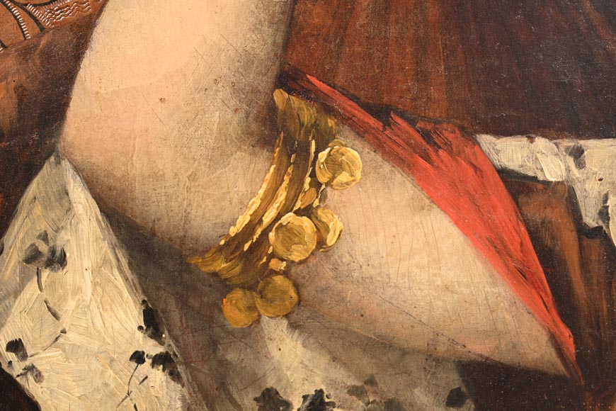 Conrad KIESEL (after), Japonist portrait of a woman wearing a kimono, circa 1880 Conrad KIESEL (after), Japonist portrait of a woman wearing a kimono, circa 1880-7