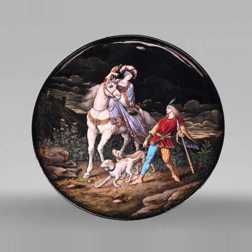 Théophile SOYER, Renaissance-Style Ornamental Dish, 1880